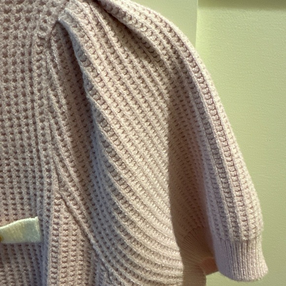 EXPRESS pink mini dress with gold Buttons - Picture 4 of 6